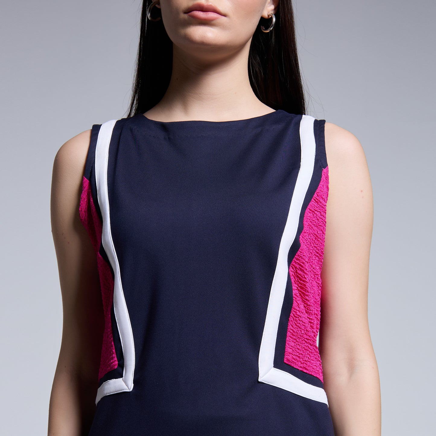 Power Play Panel Dress